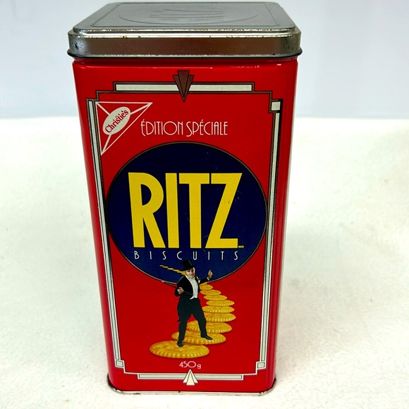 COPY - Retro Christie’s Ritz Biscuits special edition 450 g “1935 -1990” tin - Picture 5 of 12